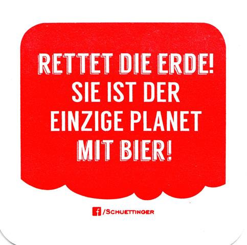 bremen hb-hb sch�ttinger spr�che m r 2b (quad185-rettet die erde-rot)